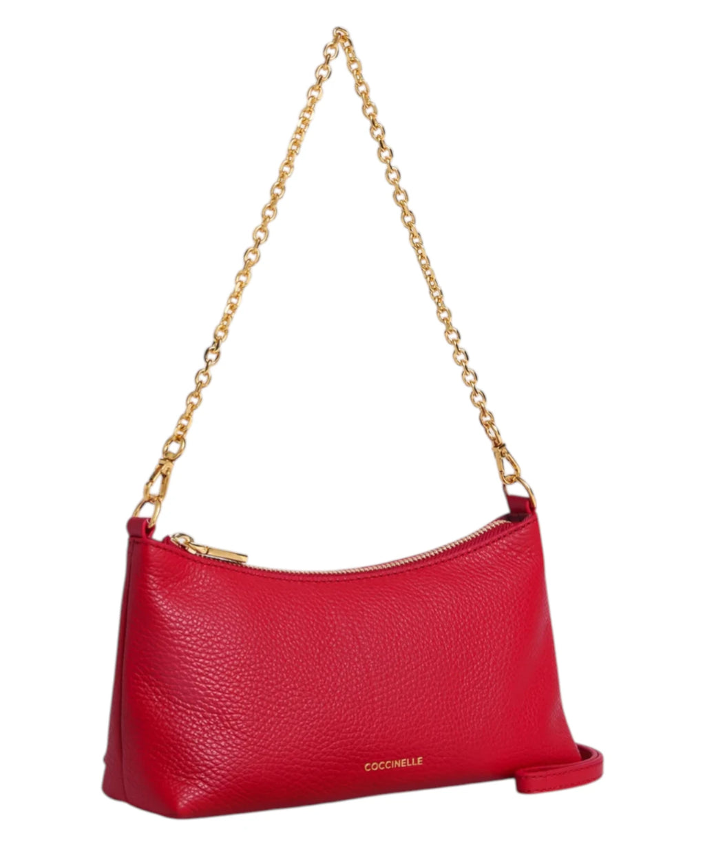 Coccinelle Aura Mini Sac en Cuir avec Bandoulière