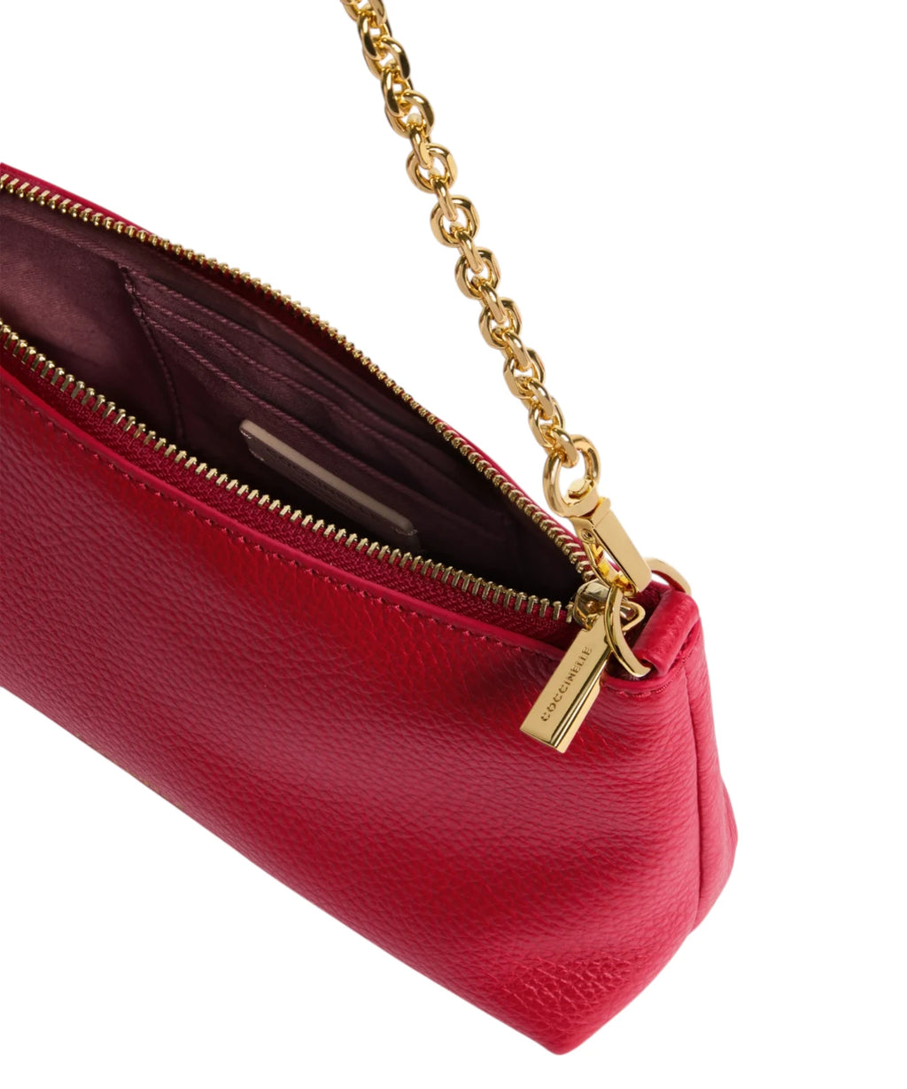 Coccinelle Aura Mini Sac en Cuir avec Bandoulière