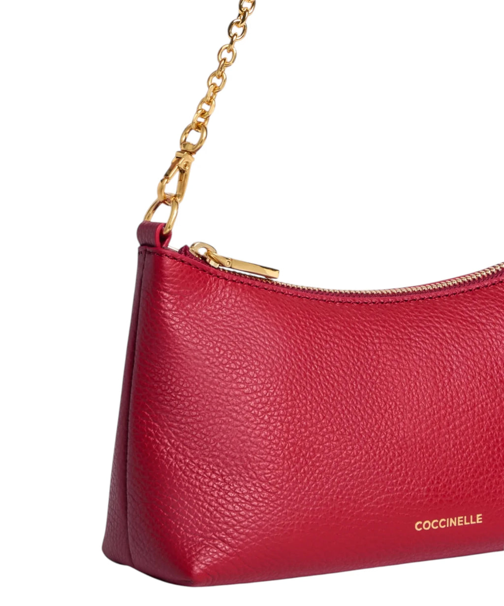 Coccinelle Aura Mini Sac en Cuir avec Bandoulière