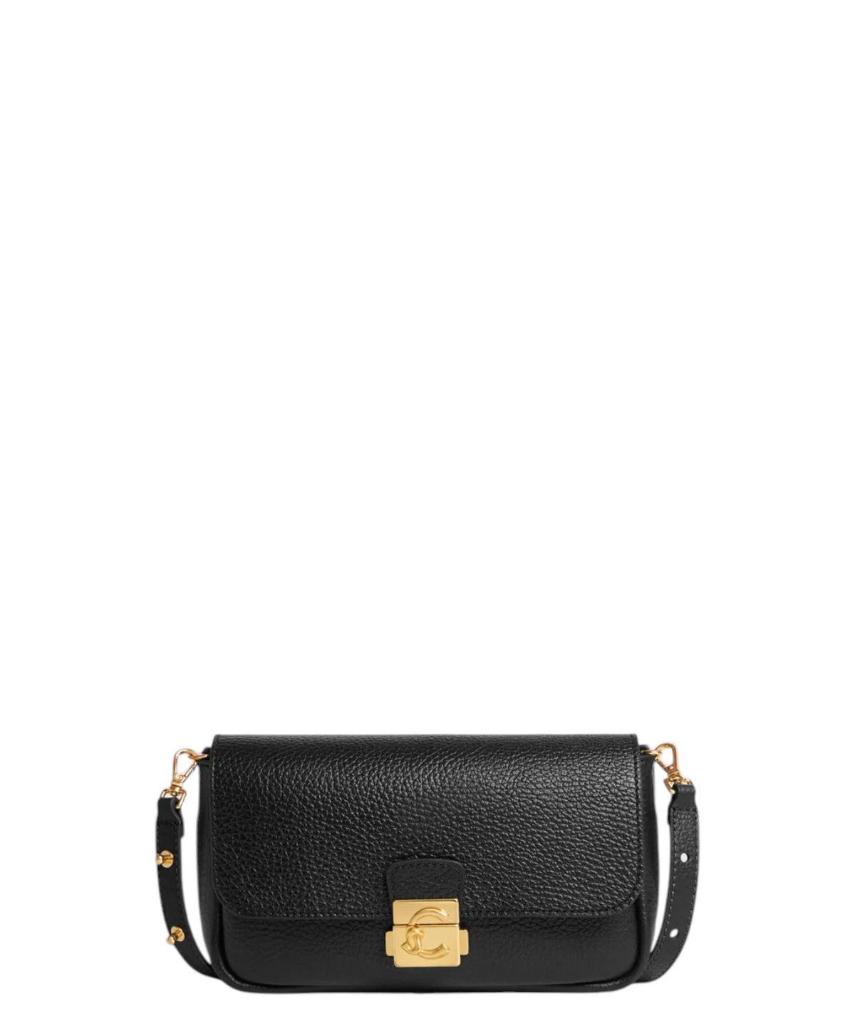 Coccinelle C-Me Lock Mini en cuir avec bandoulière