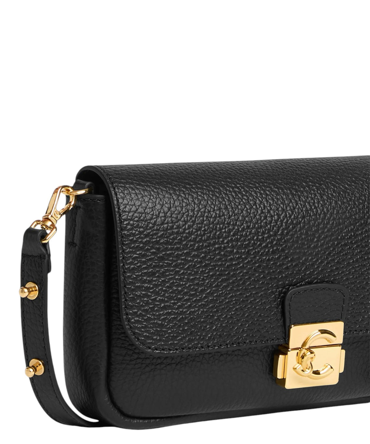 Coccinelle C-Me Lock Mini en cuir avec bandoulière