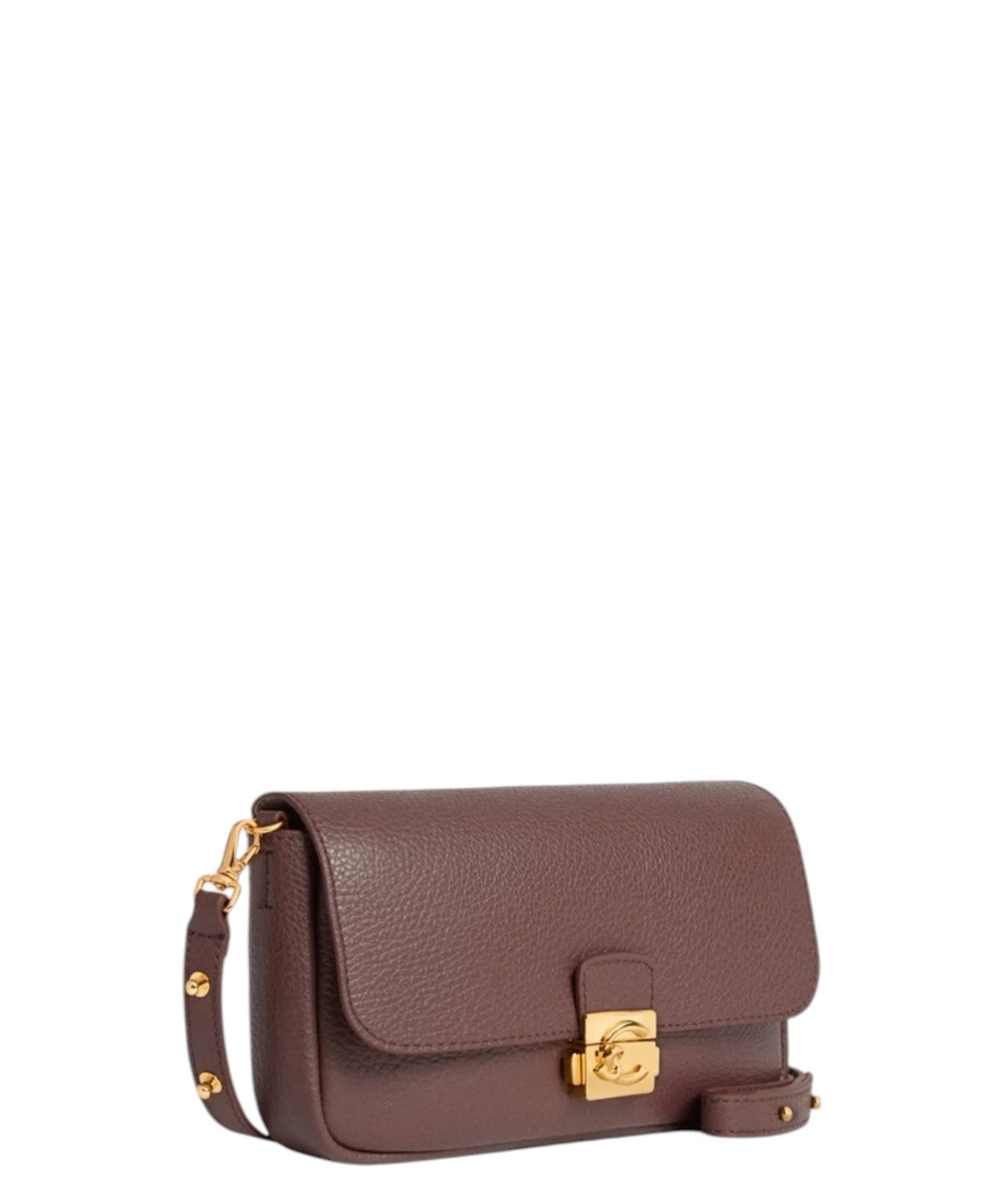 Coccinelle C-Me Lock Mini en cuir avec bandoulière