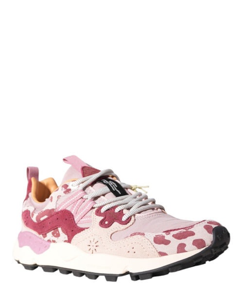 Sneakers Flower Mountain Yamano 3 in Suede e Cavallino