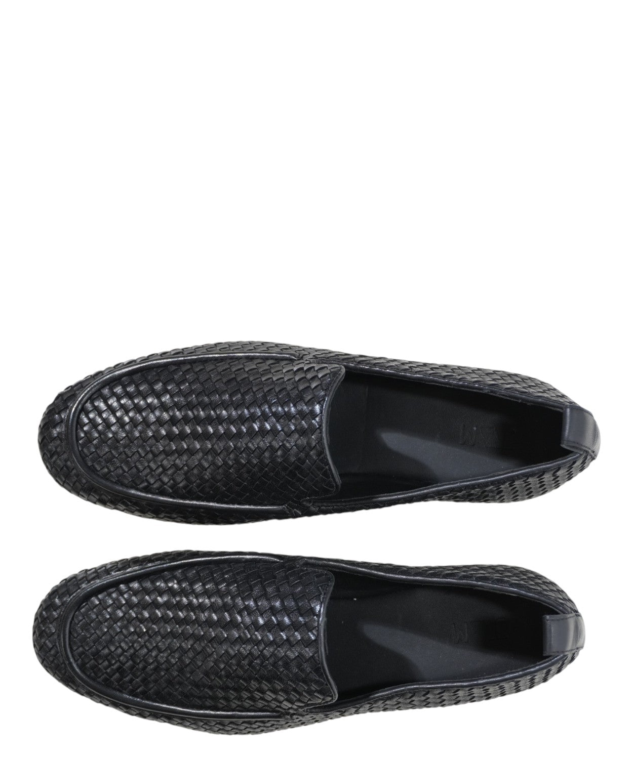 Mocassins en cuir tressé pour femme JVAM
