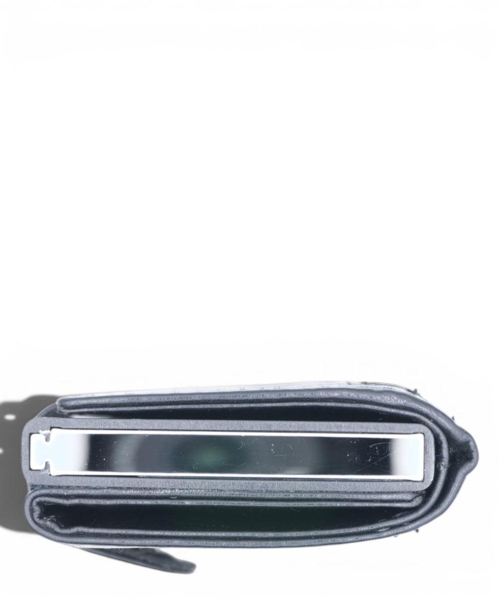 Portefeuille Homme Cuir RFID Compact avec Zip et Glissière
