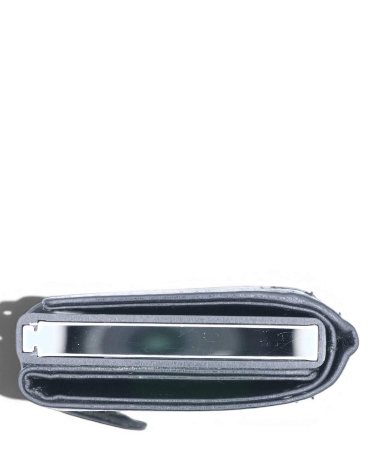 Portefeuille Homme Cuir RFID Compact avec Zip et Glissière