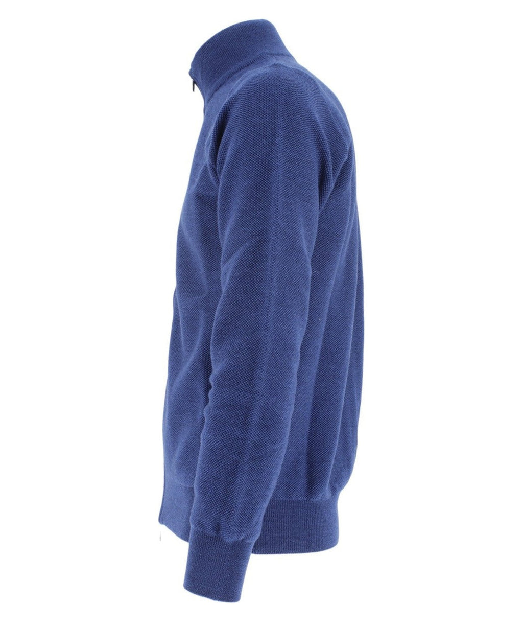 Giacca in Lana Extrafine con Zip-A-B-KOST-Maglieria-Vittorio Citro Boutique