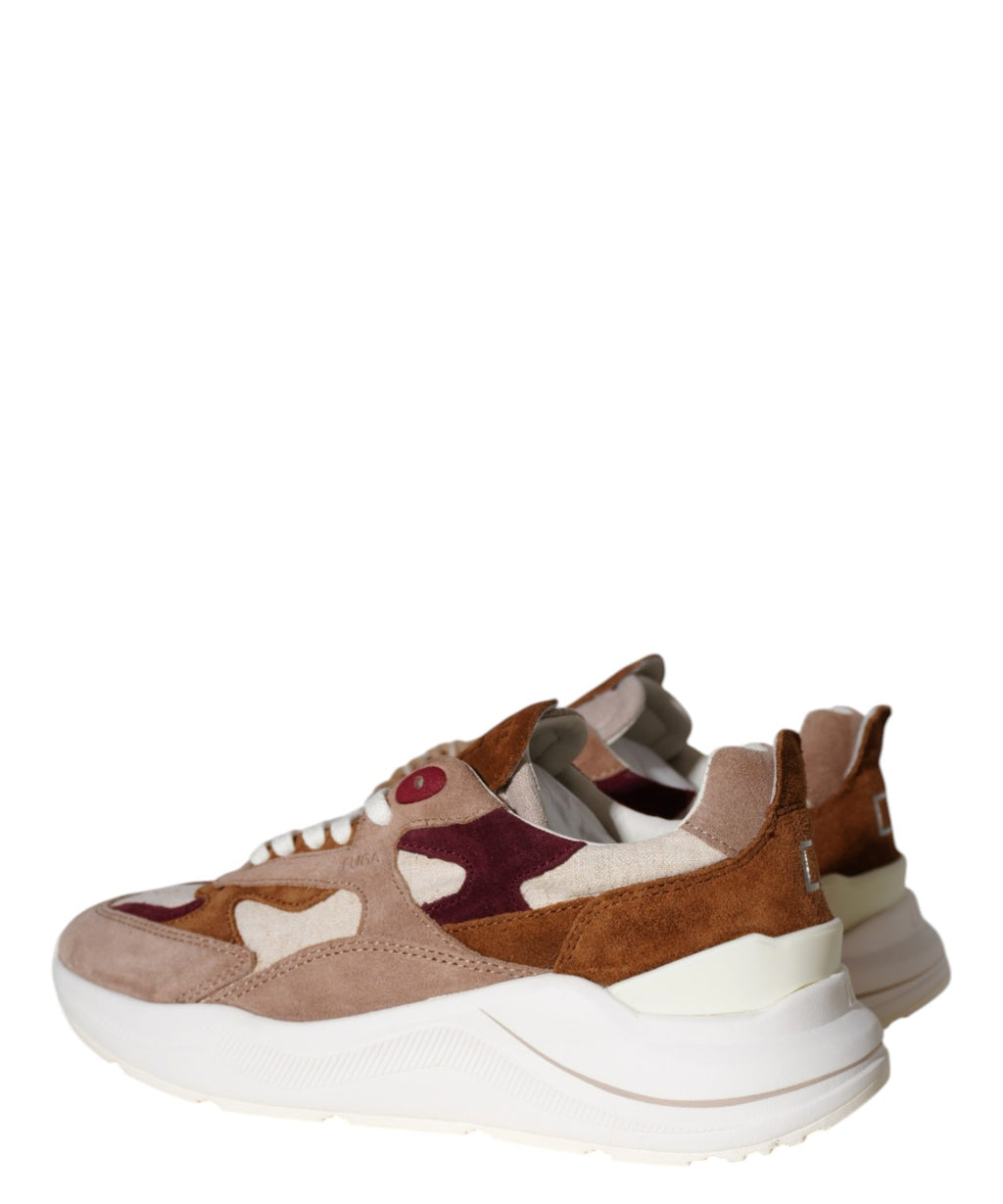 Baskets D.A.T.E. Fuga Lin avec Lacets Charm