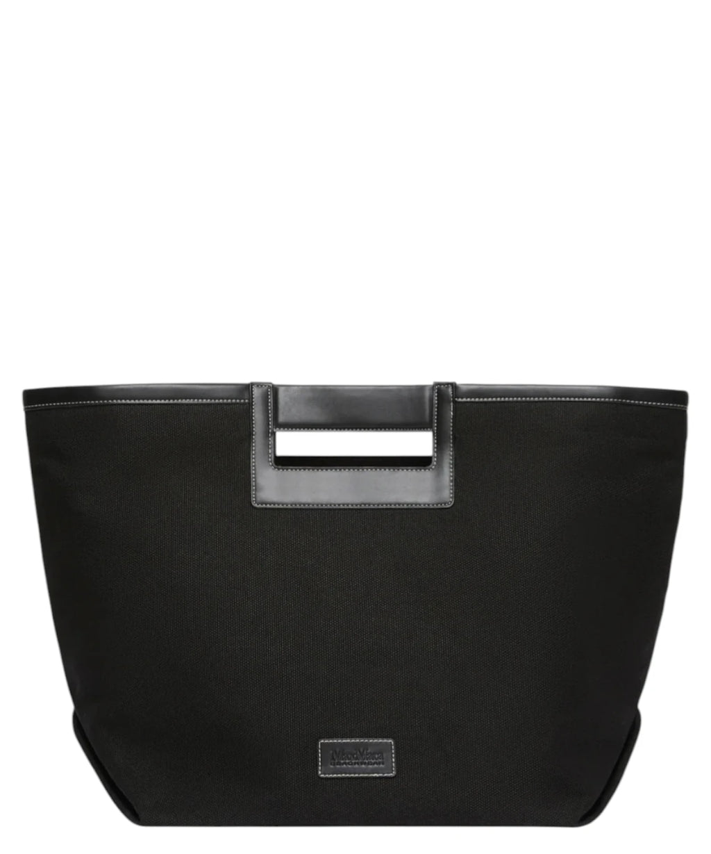 Sac Max Mara en coton avec logo