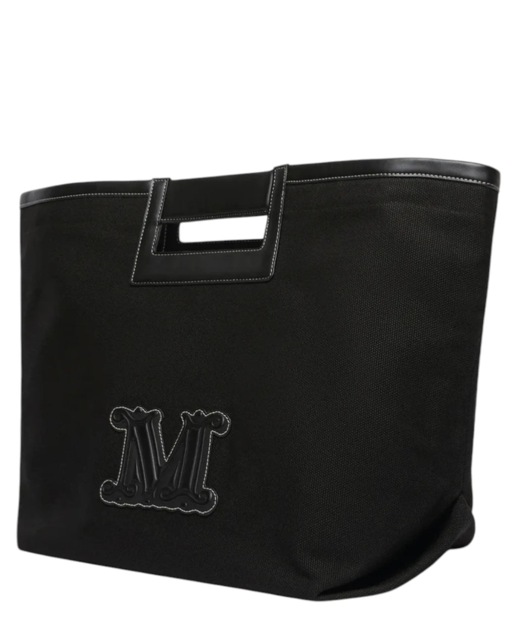 Sac Max Mara en coton avec logo