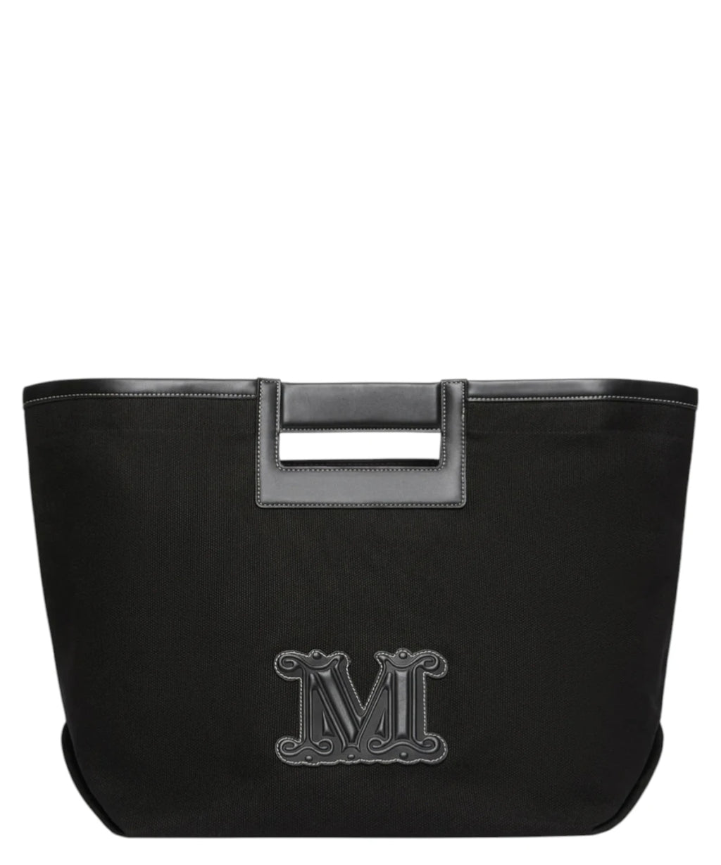 Sac Max Mara en coton avec logo