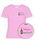 T-shirt Emilie “Dolcetto o Prosecco?” con ricamo-Mc2 Saint Barth-T-shirt-Vittorio Citro Boutique