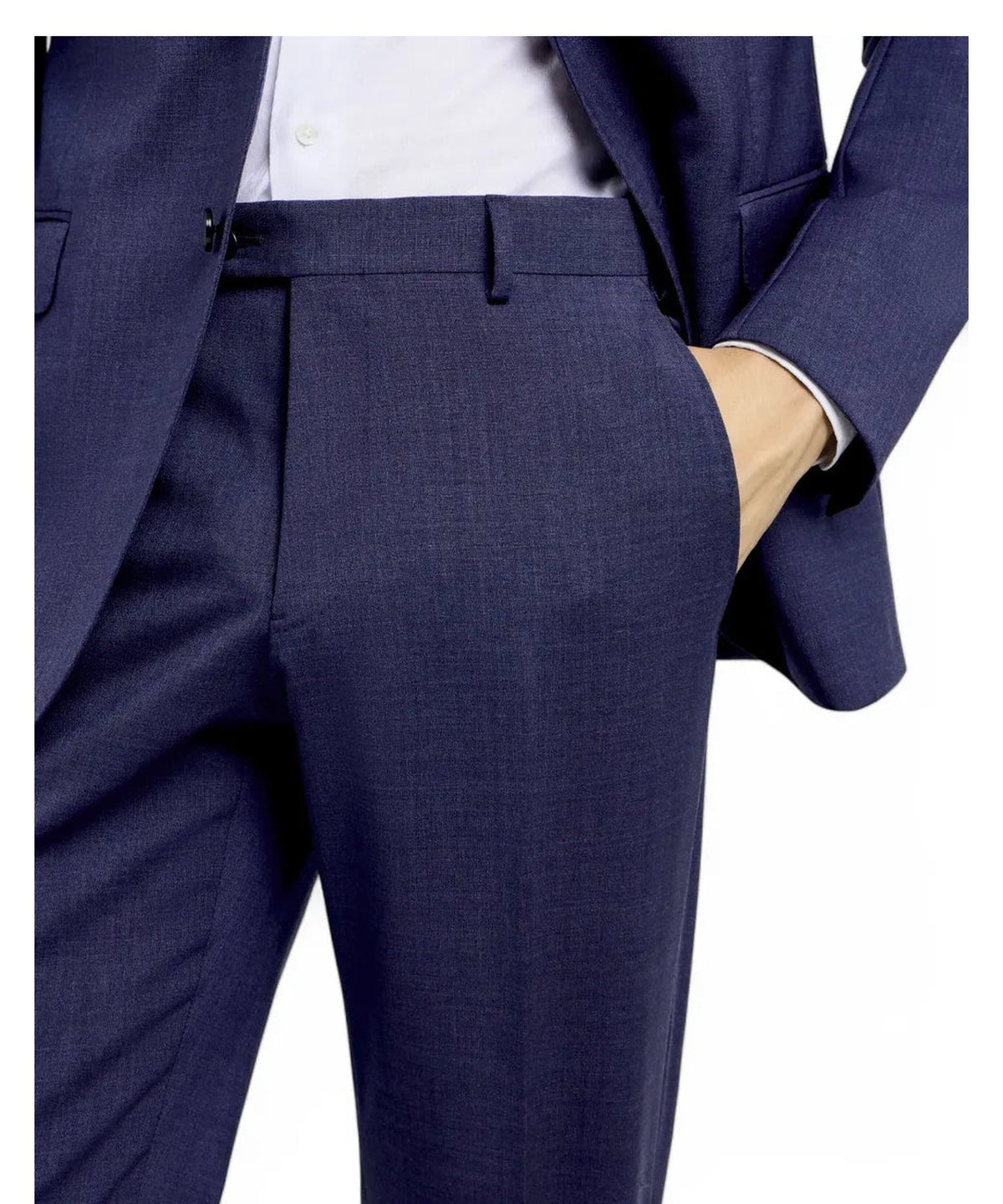 Abito Slim Fit in Fresco Lana Natural Stretch-Emporio Armani-Abiti-Vittorio Citro Boutique