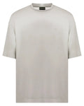 T-shirt Over Fit Sfumata in Jersey Misto Lyocell-Emporio Armani-T-shirt-Vittorio Citro Boutique