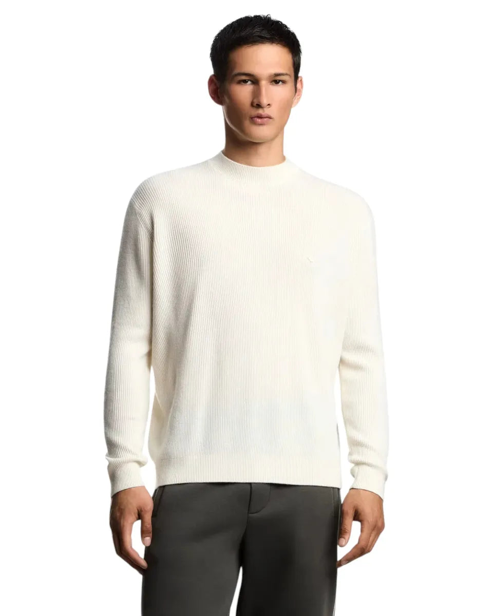Maglione Girocollo Coste Inglesi-Emporio Armani-Maglieria-Vittorio Citro Boutique