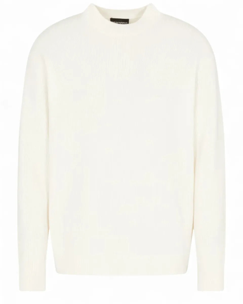 Maglione Girocollo Coste Inglesi-Emporio Armani-Maglieria-Vittorio Citro Boutique