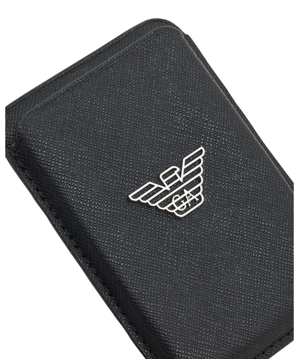 Porte-cartes magnétique pour smartphone Emporio Armani ASV