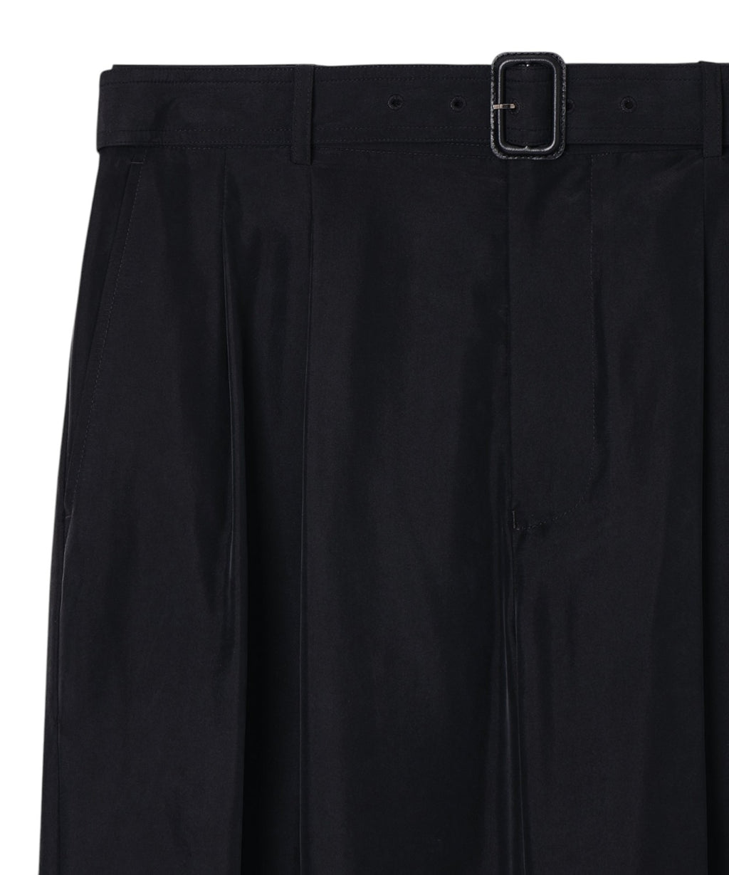 Pantalon Homme en Soie Habutai avec Pinces
