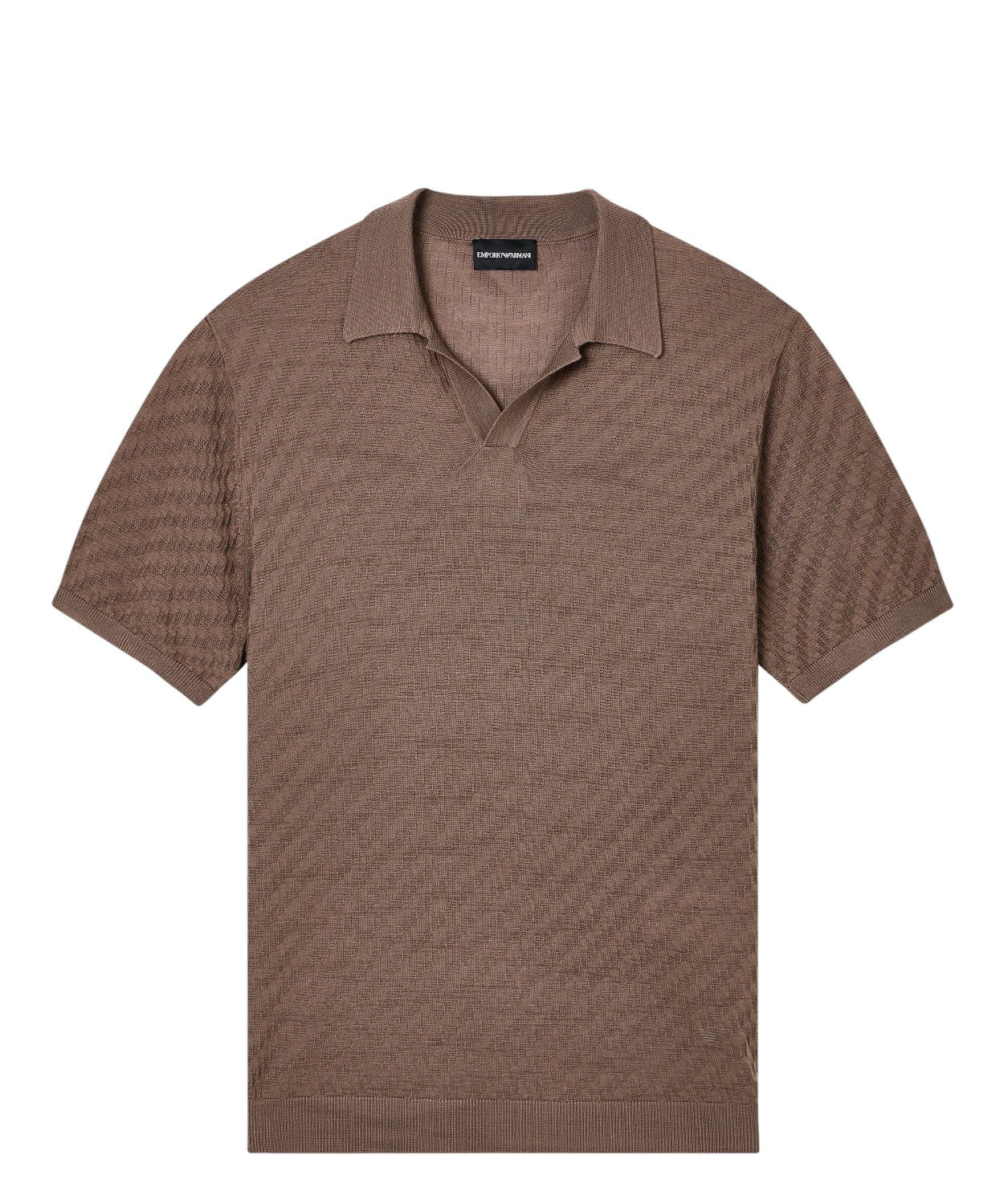 Emporio Armani Polo Uomo in Misto Lyocell