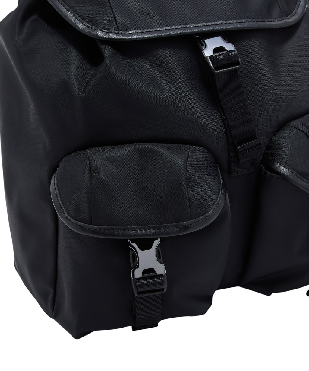 Sac à dos Emporio Armani en nylon et cuir régénéré