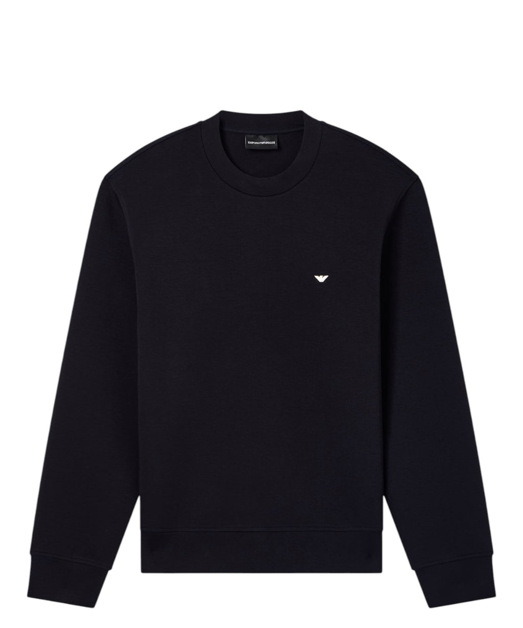 Felpa Emporio Armani Uomo Girocollo in Stretch