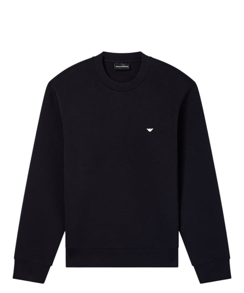 Felpa Emporio Armani Uomo Girocollo in Stretch
