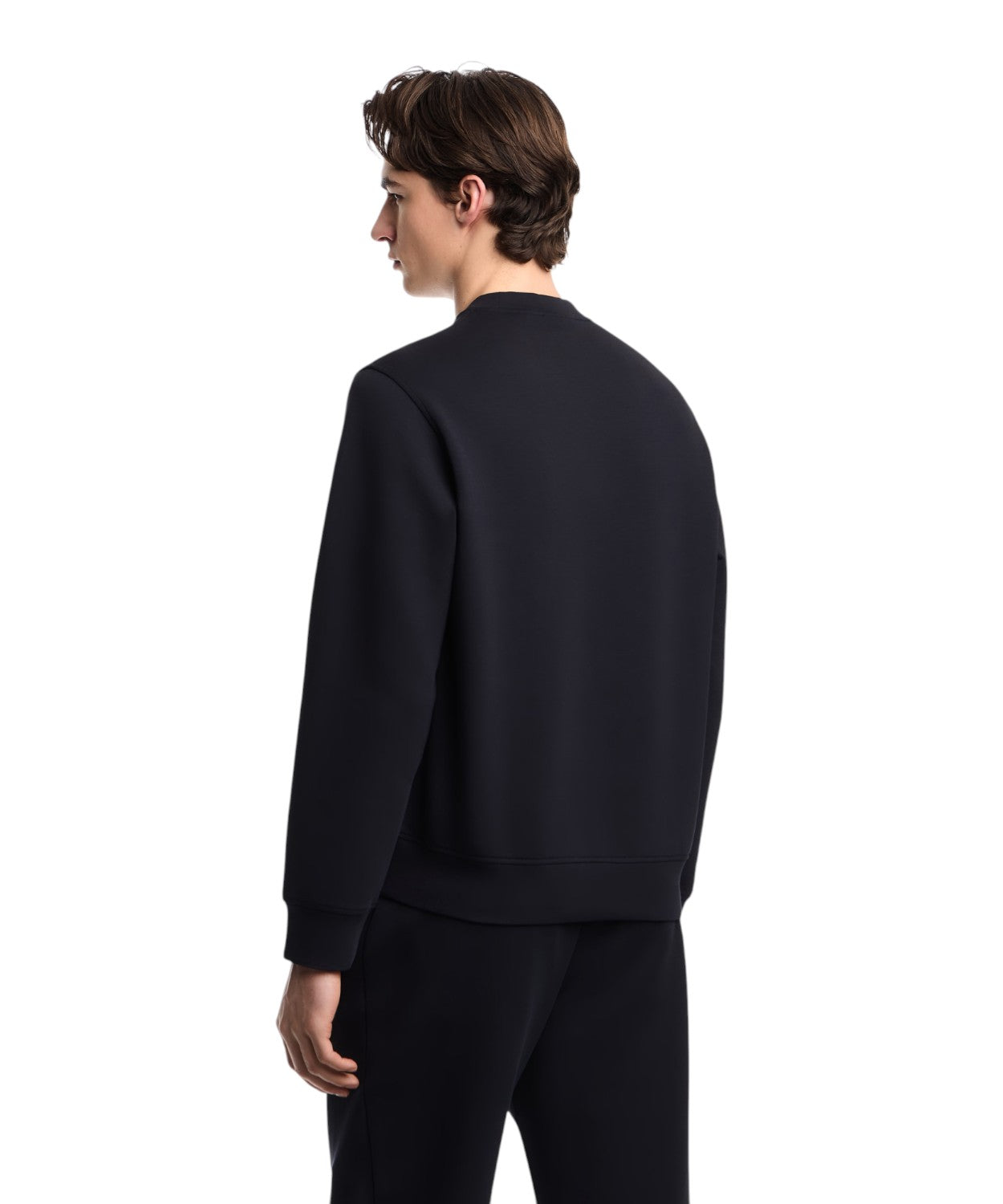 Felpa Emporio Armani Uomo Girocollo in Stretch