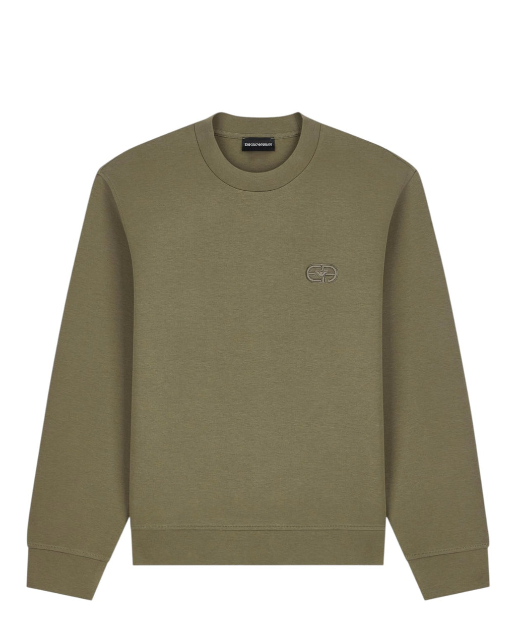 Felpa Armani Uomo Essentials in Jersey Stretch