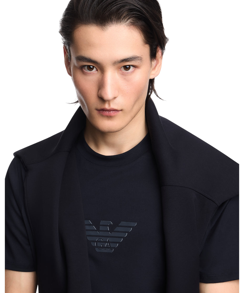 T-shirt homme en coton Pima Emporio Armani Essentials
