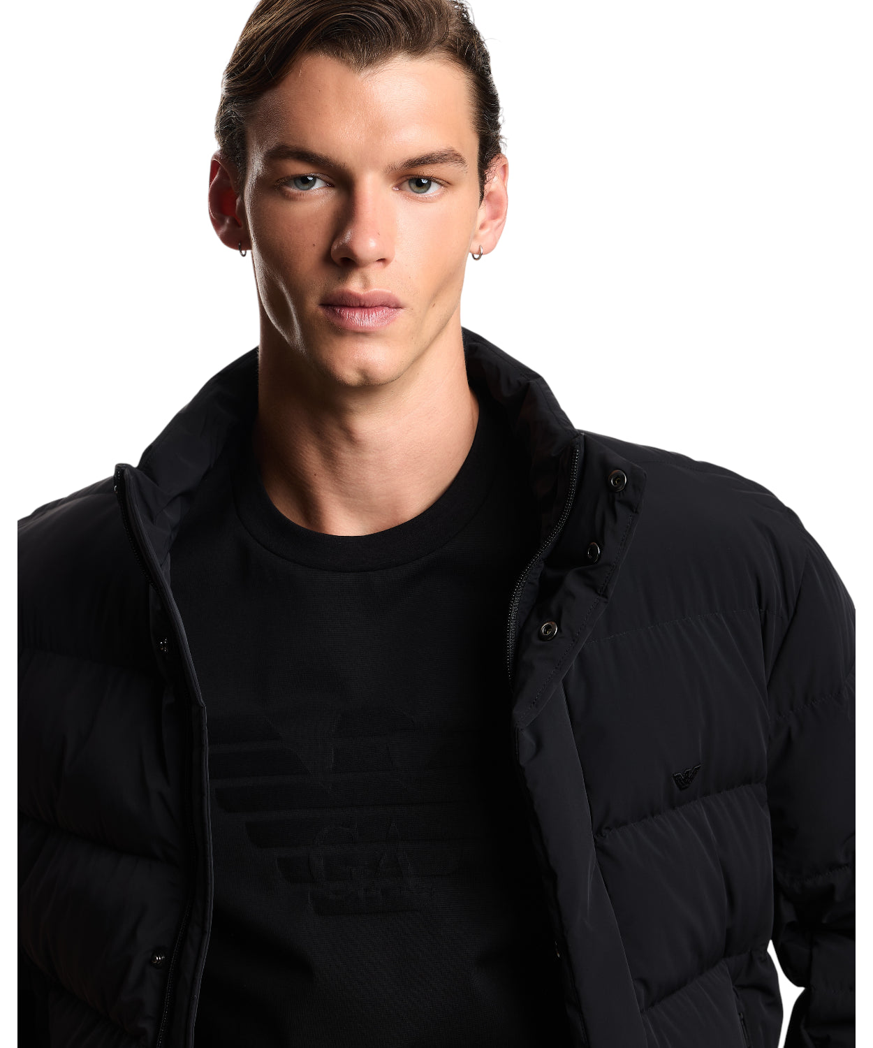 T-shirt Emporio Armani uomo Essentials in Jersey di Cotone