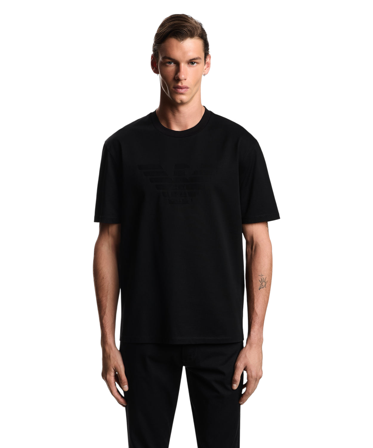 T-shirt Emporio Armani uomo Essentials in Jersey di Cotone