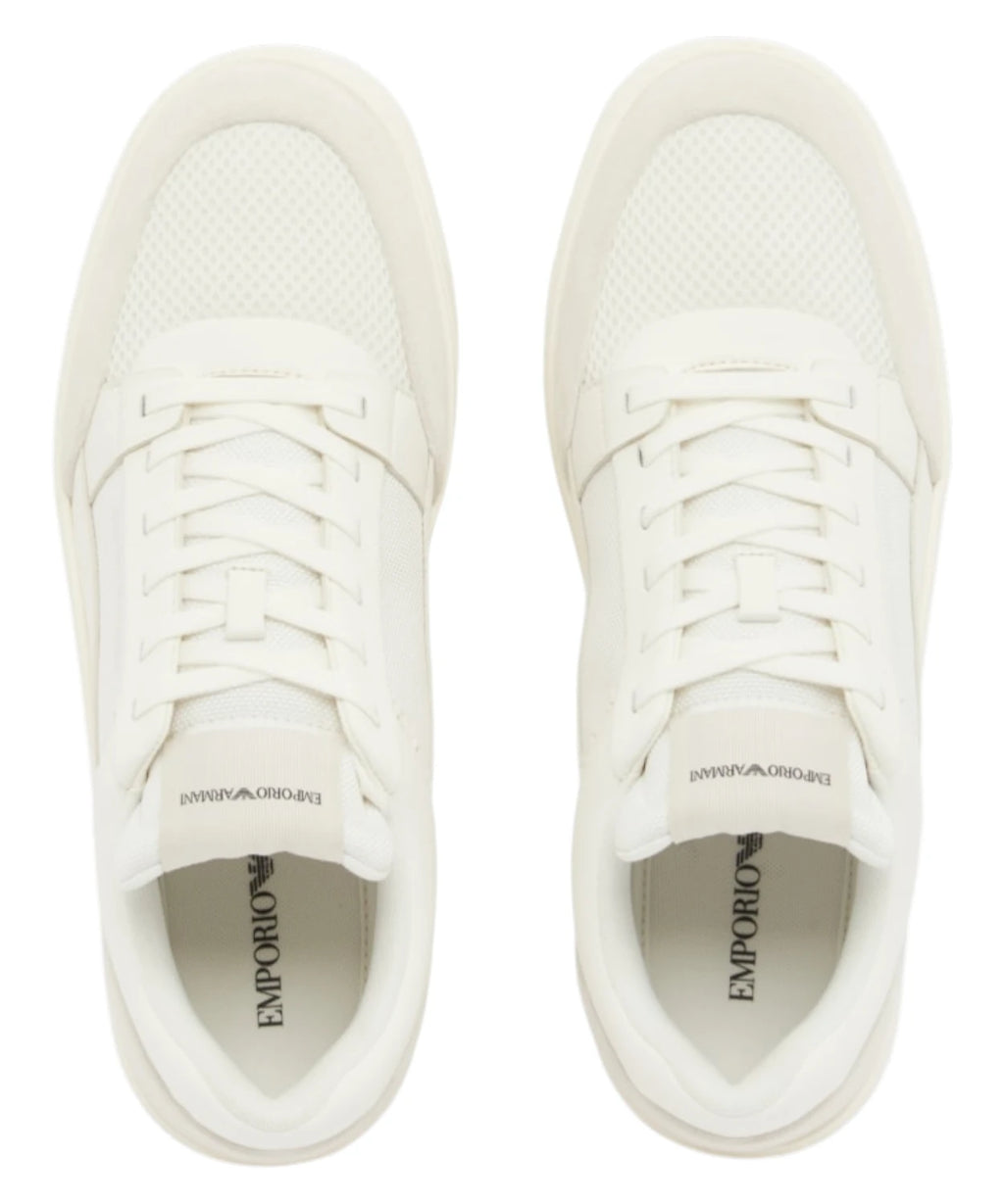 Baskets Emporio Armani en Cordura® daim et mesh