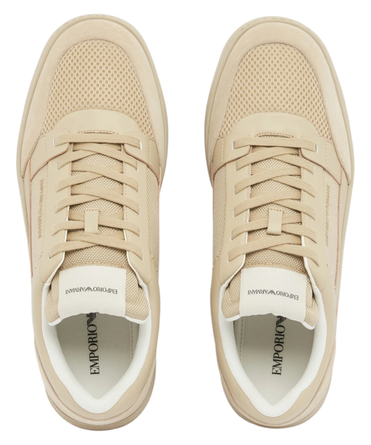 Emporio Armani Sneakers Cordura® Suede Mesh with Comfort