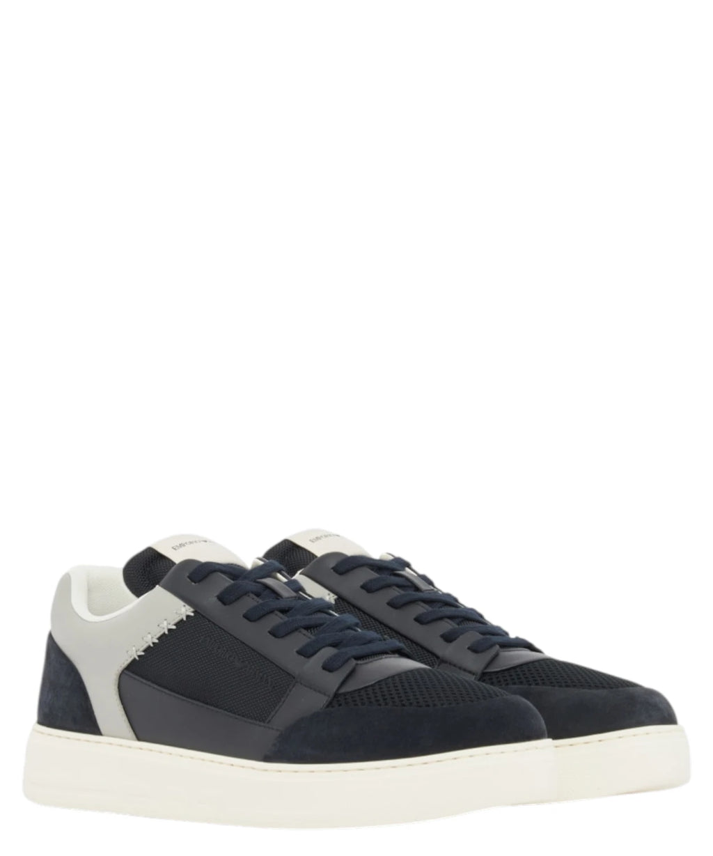 Baskets Emporio Armani en Cordura® suédé et mesh