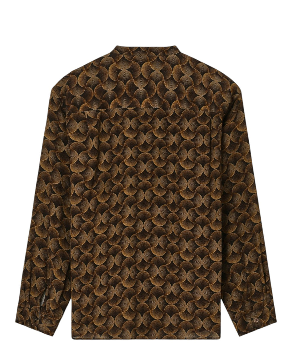 Camicia viscosa con collo guru - Eleganza e stile