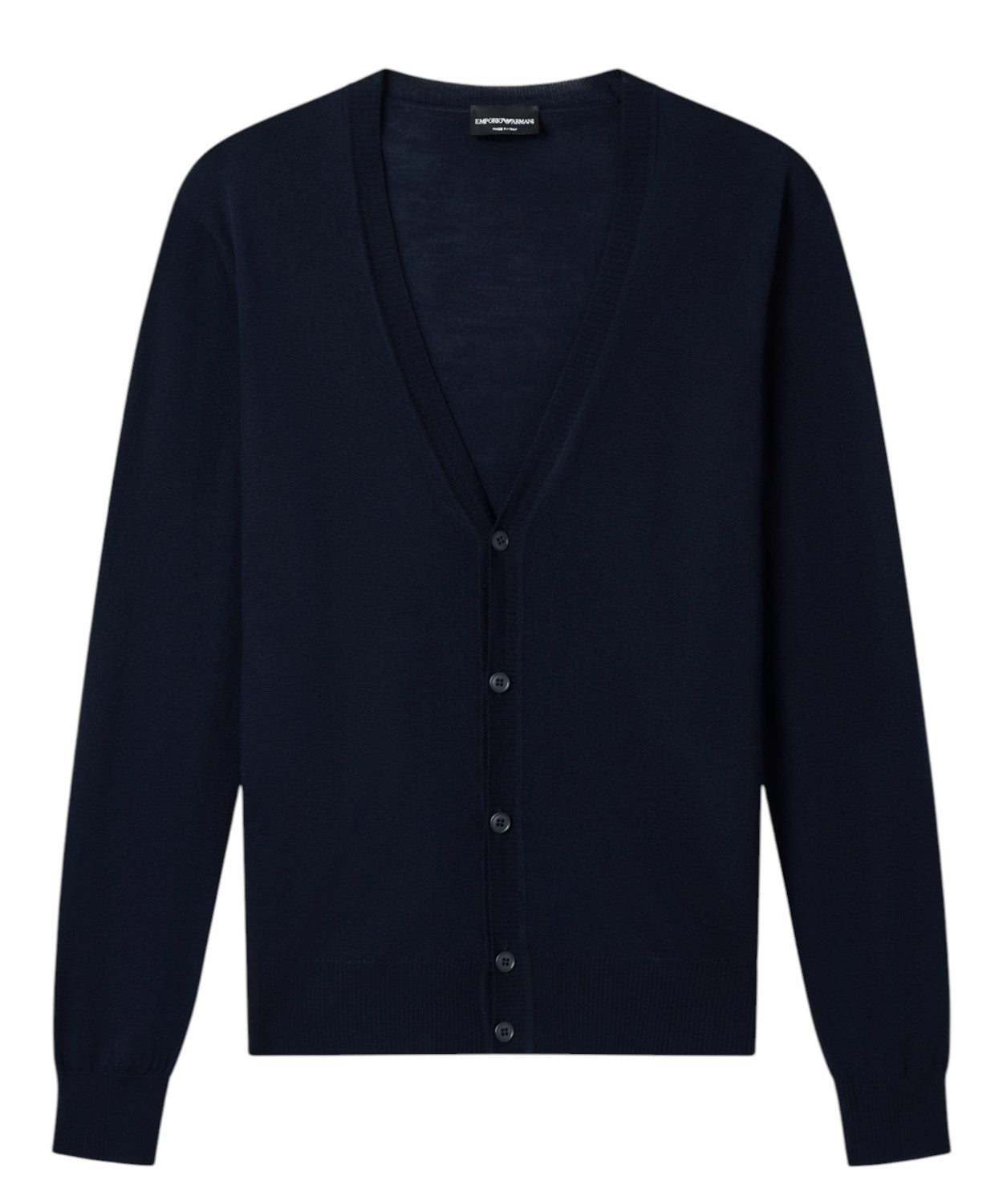 Cardigan Emporio Armani Uomo in Pura Lana Vergine