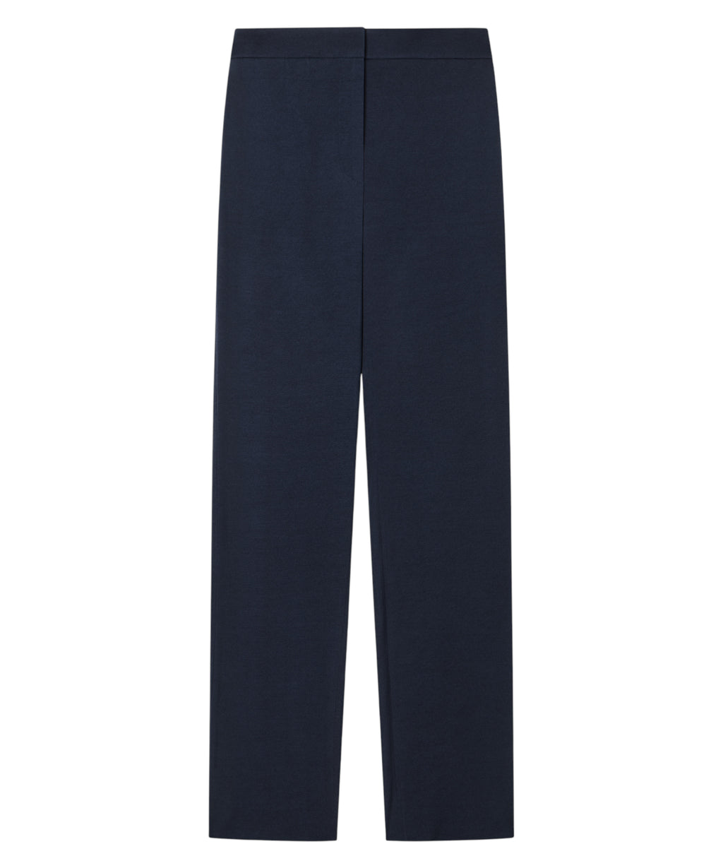 Emporio Armani Pantalon droit en twill lavé