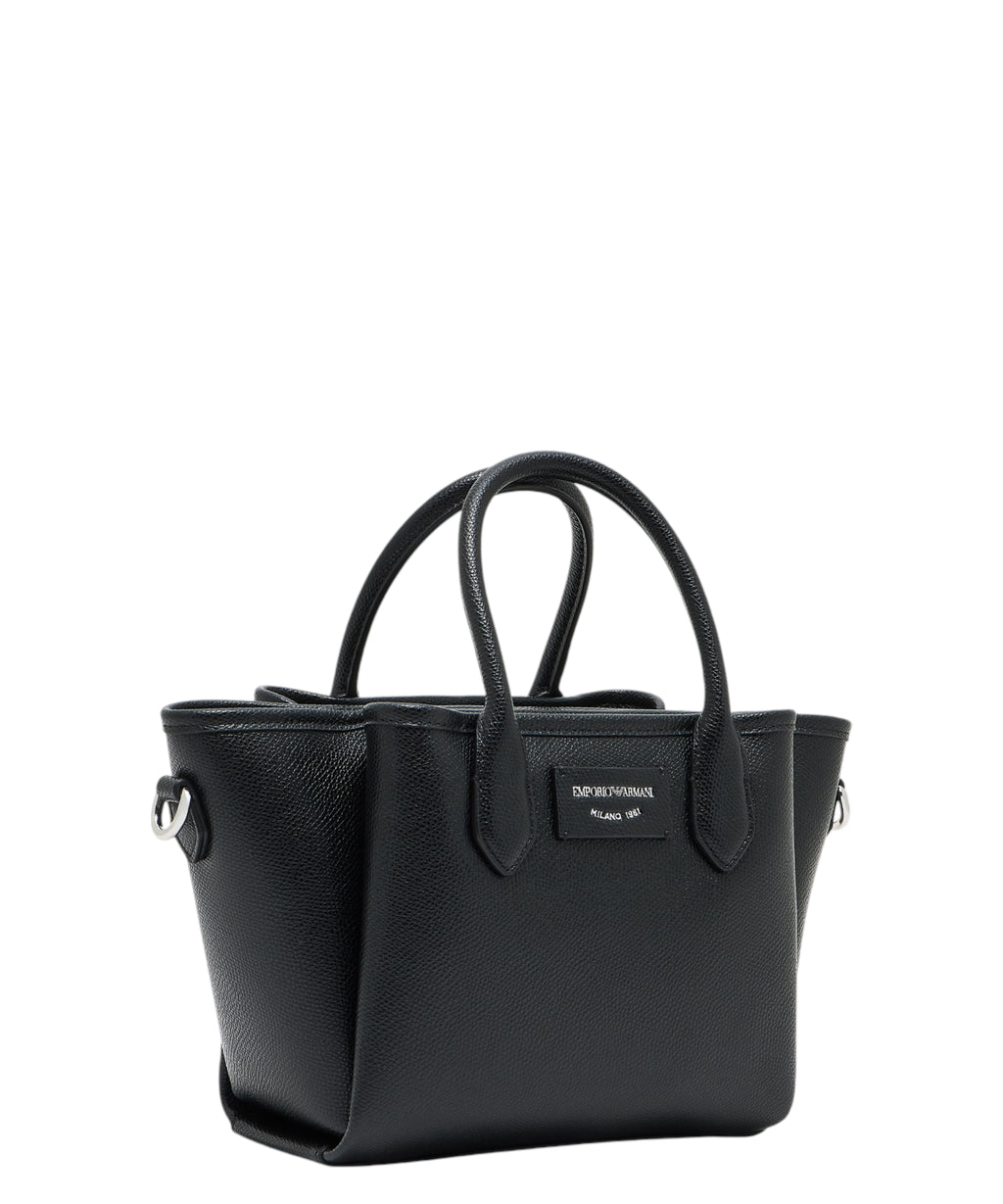 Mini sac Emporio Armani avec logo sérigraphié