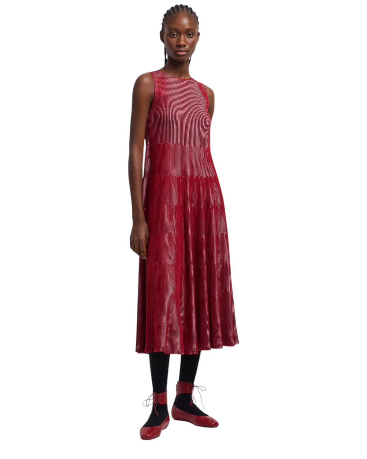 Abito Smanicato Lungo Effetto Vanisé-Emporio Armani-Abiti-Vittorio Citro Boutique