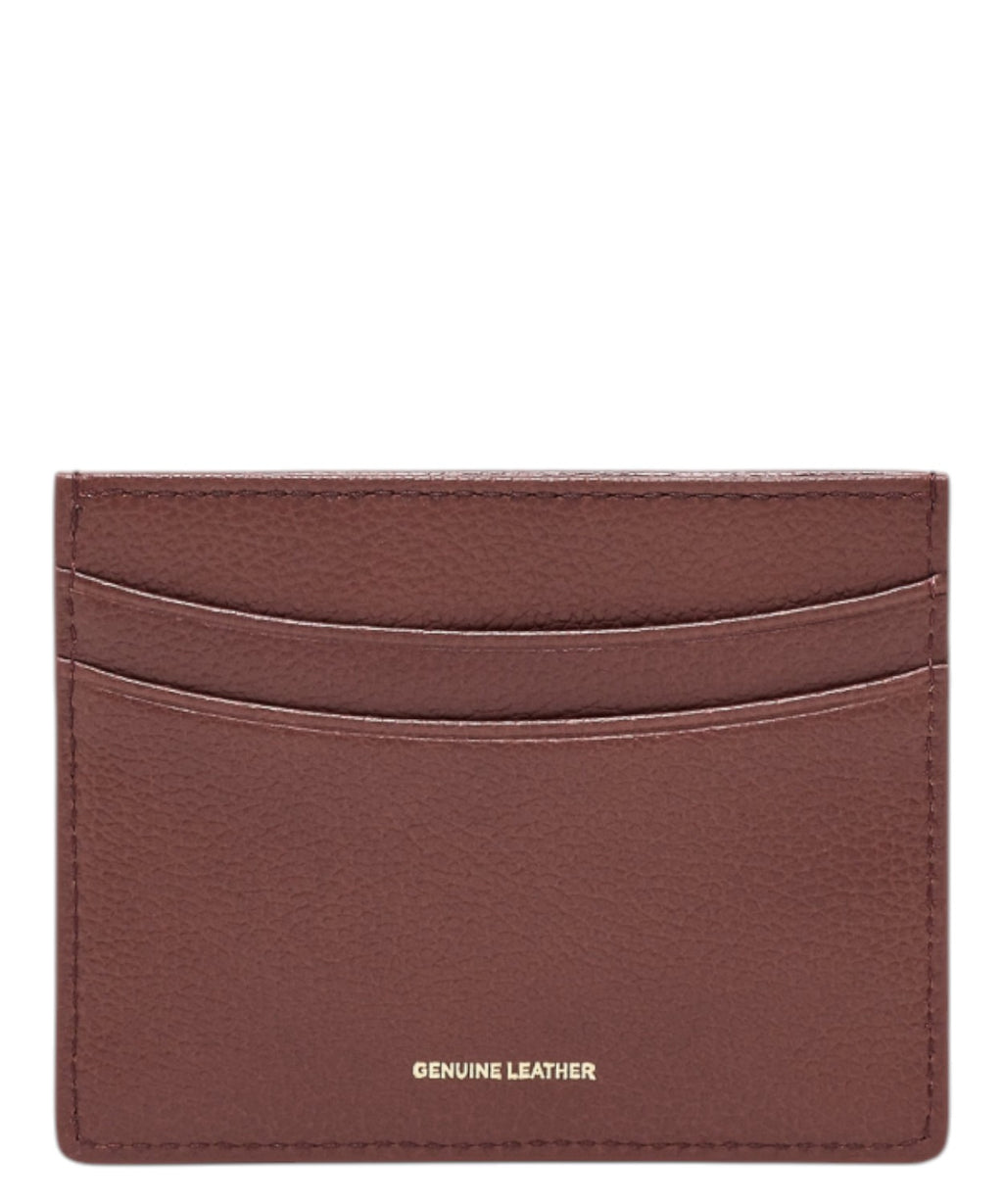 Portacarte Pelle Bovina Bottalata con Logo