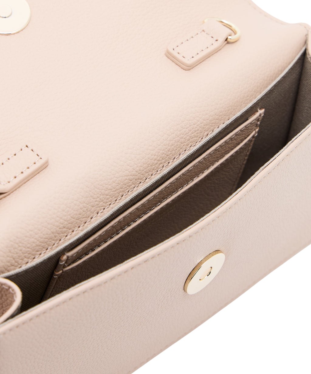 Mini sac Emporio Armani en cuir bottalat avec bandoulière