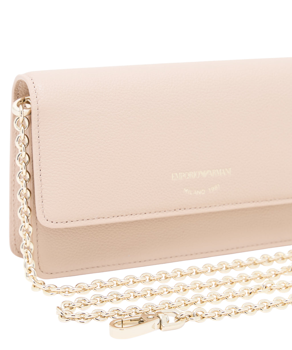 Mini sac Emporio Armani en cuir bottalat avec bandoulière