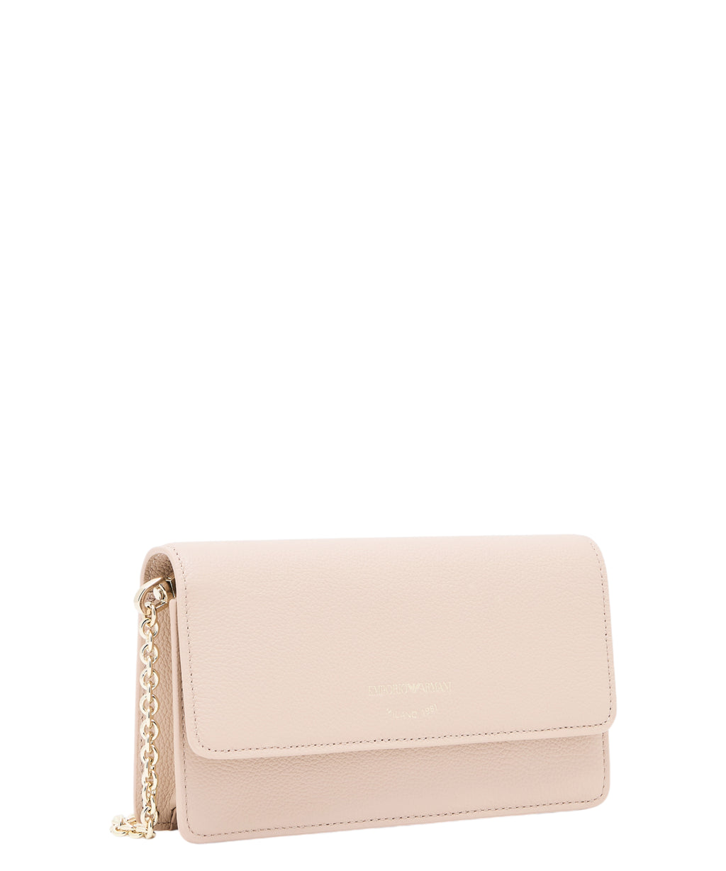 Mini sac Emporio Armani en cuir bottalat avec bandoulière