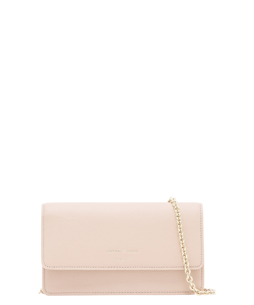 Mini sac Emporio Armani en cuir bottalat avec bandoulière