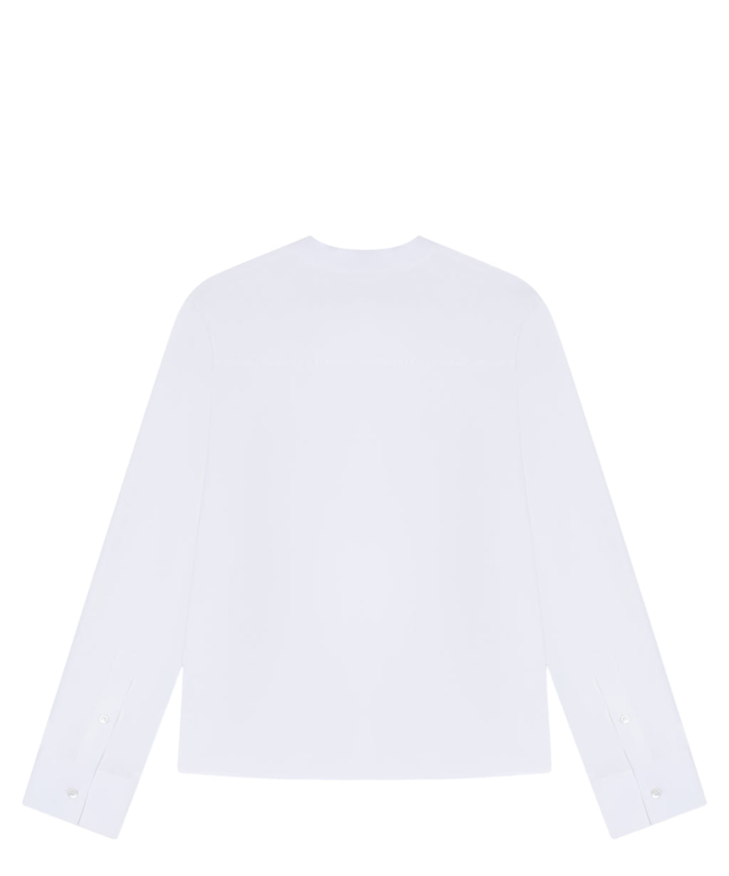 Chemise en popeline de coton Emporio Armani