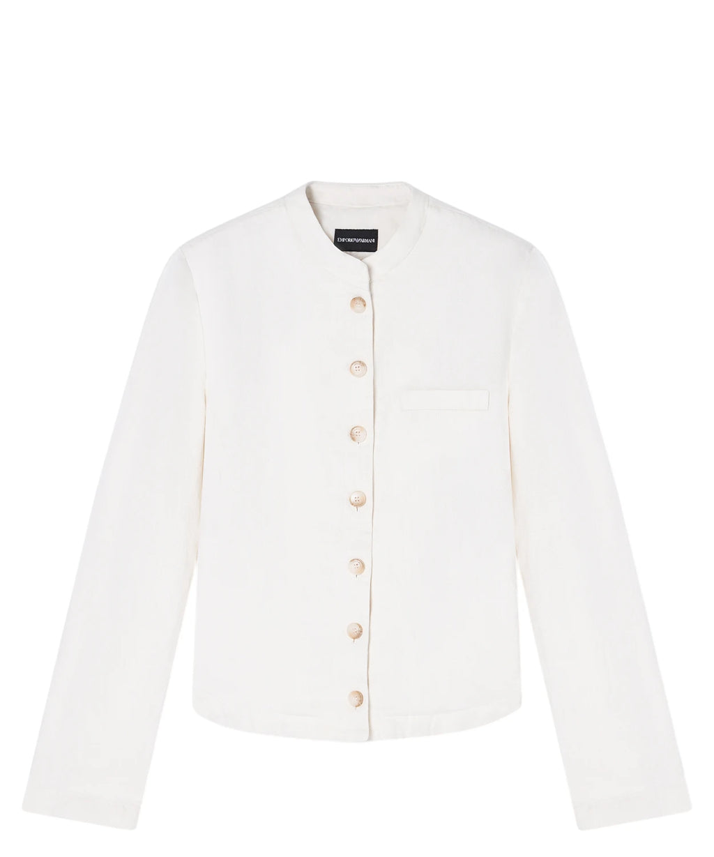 Vestes Emporio Armani en lin et lyocell