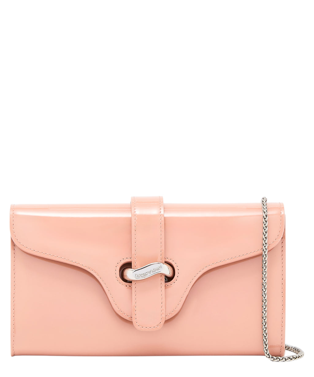 Emporio Armani Mini Sac en Cuir Verni pour chaque Look