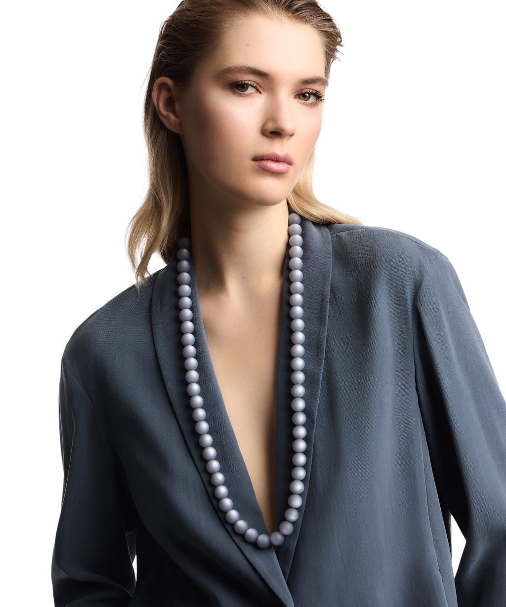 Collier Emporio Armani en résine et perles