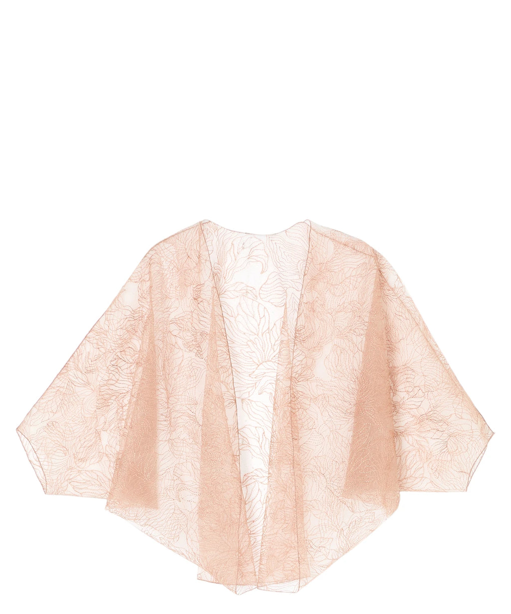Emporio Armani Mantella en tulle brodé - Élégance et style