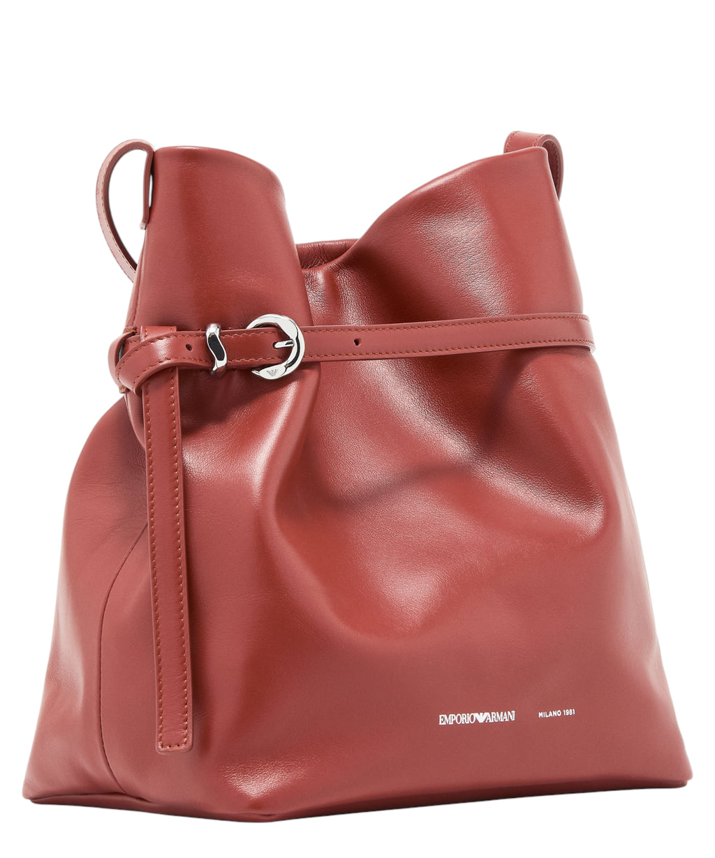 Emporio Armani Sac Seau Cuir Lisse
